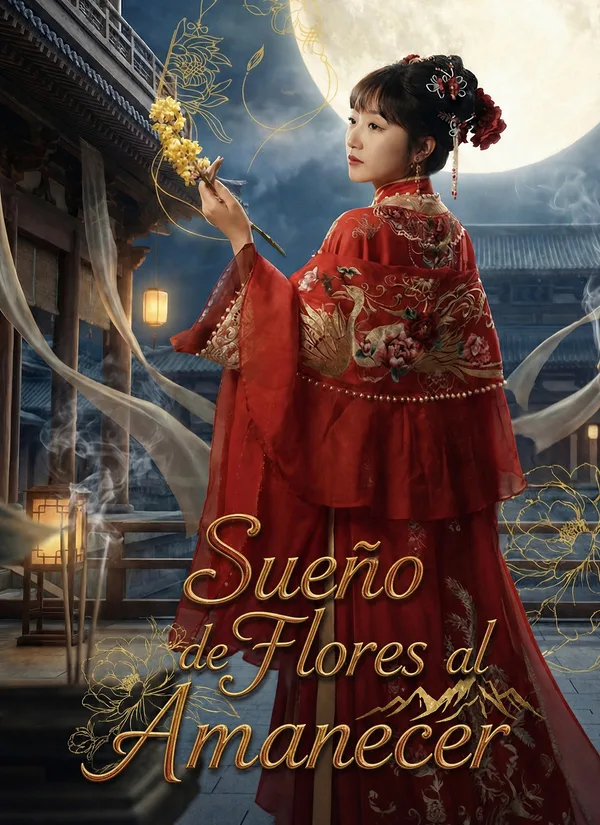 (Doblado) Sueño de Flores al Amanecer