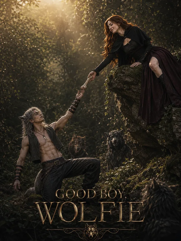 Good boy,wolfie