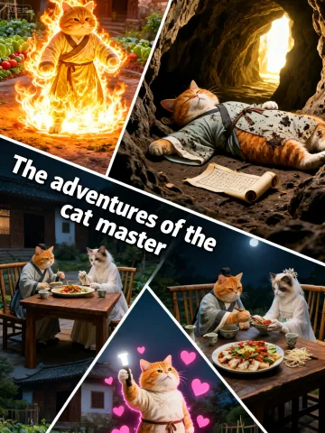 The adventures of the cat master