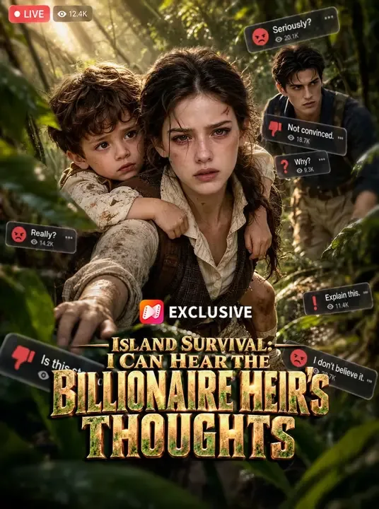 Island Survival: I Can Hear the Billionaire Heir’s Thoughts