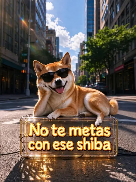 No te metas con ese shiba